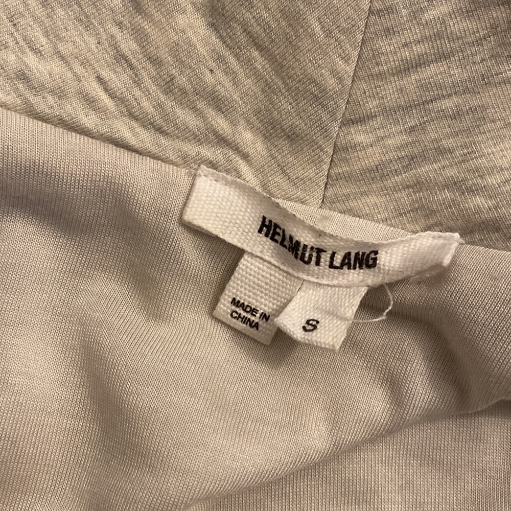 Helmut Lang Gray Asymmetric Jacket Sz Small - Picture 9 of 13